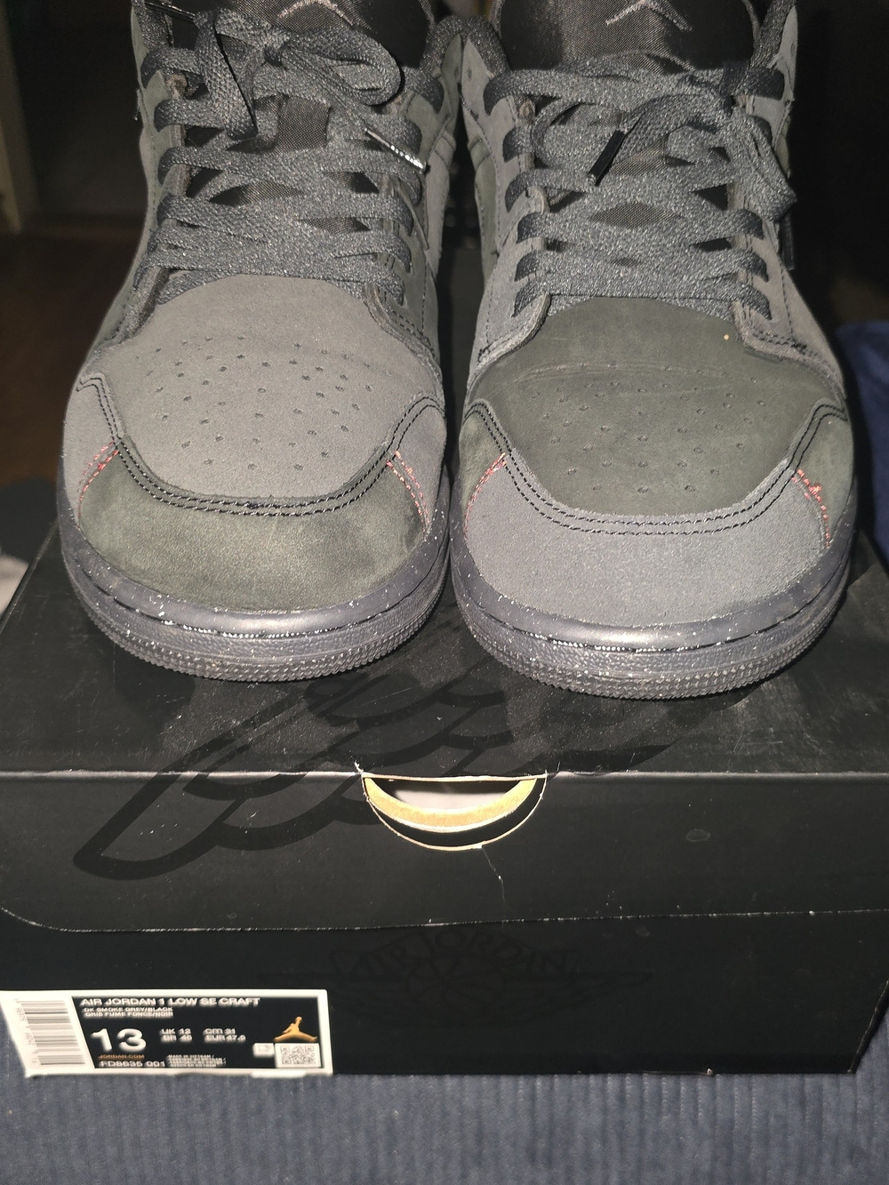 Air Jordan 1 Low SE Craft Mens Size 13